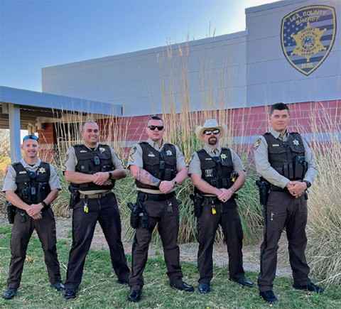 Lea County Sheriff Department Wearing BlueStone Safety Custom Load Bearing Vests