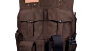 brown custom load bearing vest