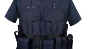 dark blue vest smaller size with uniform shirt