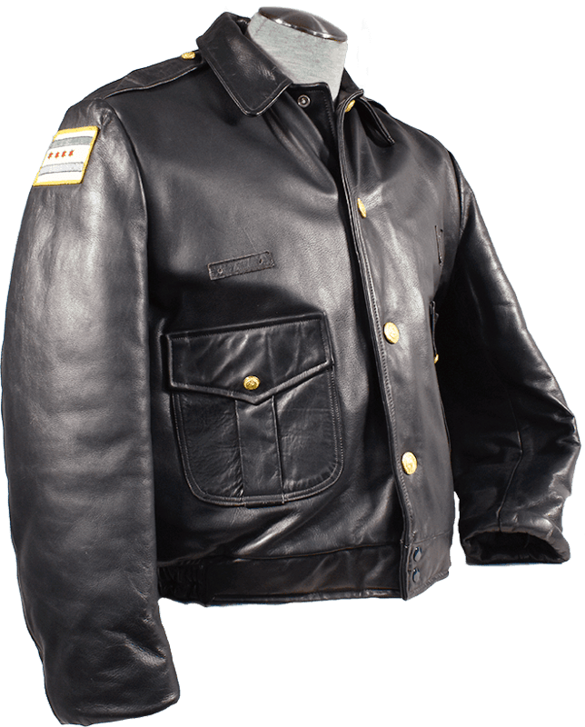 leather jacket chicago