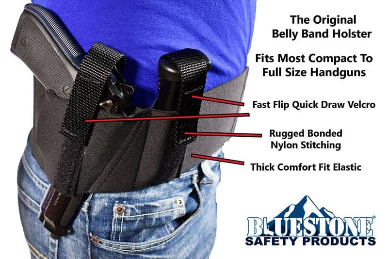 Allen Hideout Ankle Holster - Concealed Carry With Magazine Pouches