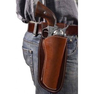 Colorado Leather Revolver Holster - Fits 4" Barrel Single Action Revolvers