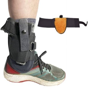 Undercover Concealed Carry Ankle Holster with D-Ring (Fits Glock 26,27,30)