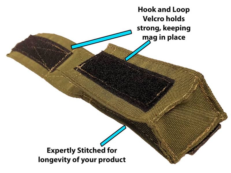 bluestonesafety.com - Molle Pistol Magazine Pouch with Kydex Insert and ...